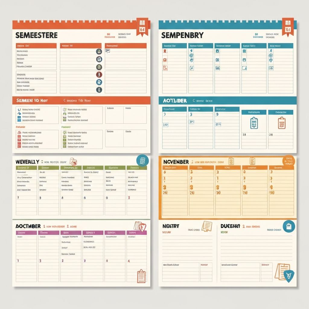 Academic Year Planner